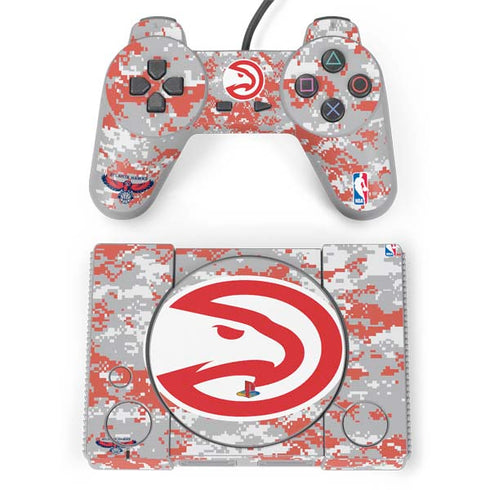 NBA Atlanta Hawks Digi Camo PlayStation Classic Bundle Skin
