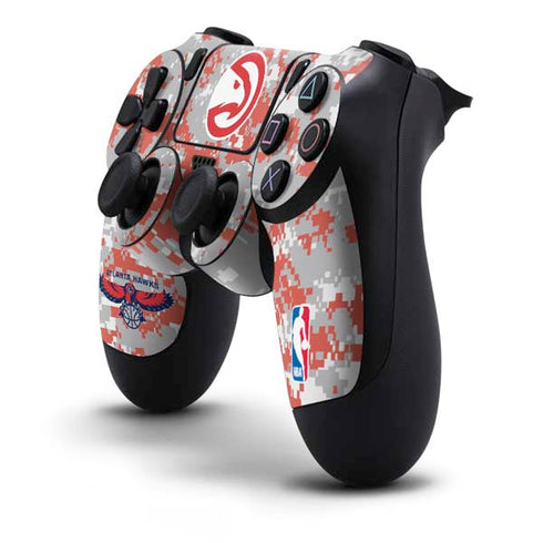NBA Atlanta Hawks Digi Camo PS4 Controller Skin