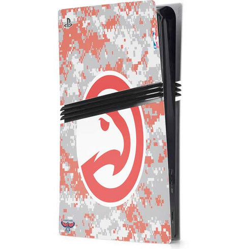 NBA Atlanta Hawks Digi Camo PS5 Pro Console Skin