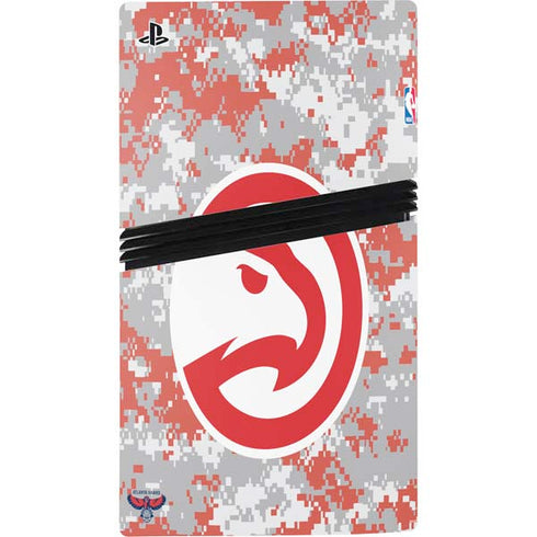 NBA Atlanta Hawks Digi Camo PS5 Pro Console Skin