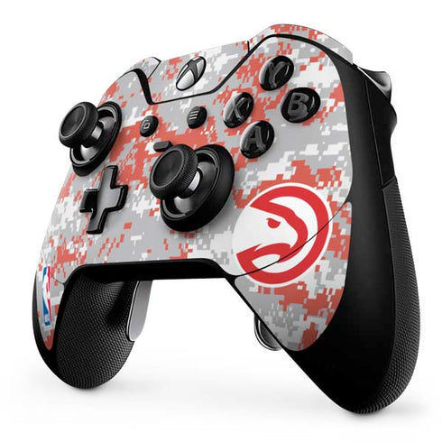 NBA Atlanta Hawks Digi Camo Xbox One Elite Controller Skin