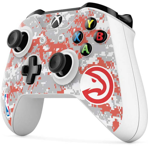 NBA Atlanta Hawks Digi Camo Xbox One S All-Digital Edition Bundle Skin