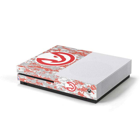 NBA Atlanta Hawks Digi Camo Xbox One S Console Skin
