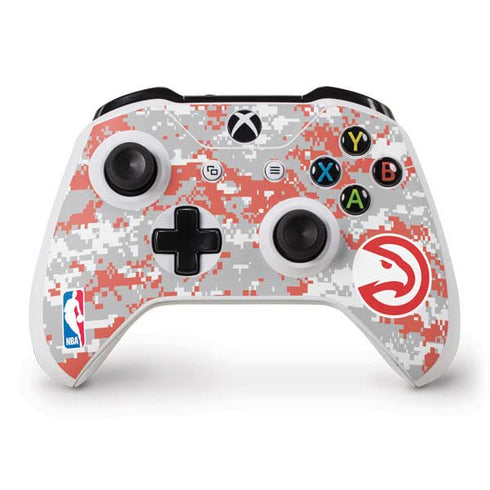 NBA Atlanta Hawks Digi Camo Xbox One S Controller Skin