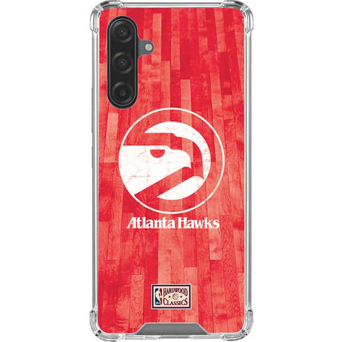 NBA Atlanta Hawks Hardwood Classics Galaxy A17 Clear Case