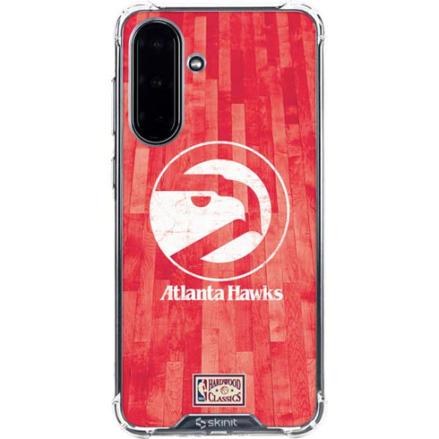 NBA Atlanta Hawks Hardwood Classics Galaxy A36 5G Clear Case