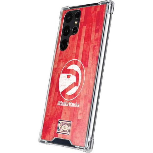 NBA Atlanta Hawks Hardwood Classics Galaxy S23 Ultra Clear Case