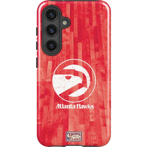 NBA Atlanta Hawks Hardwood Classics Galaxy S25 Impact Case