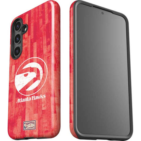NBA Atlanta Hawks Hardwood Classics Galaxy S25 Impact Case