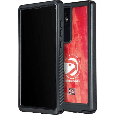NBA Atlanta Hawks Hardwood Classics Galaxy S24 Ultra Waterproof Case