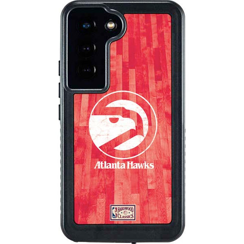 NBA Atlanta Hawks Hardwood Classics Galaxy S24 Waterproof Case