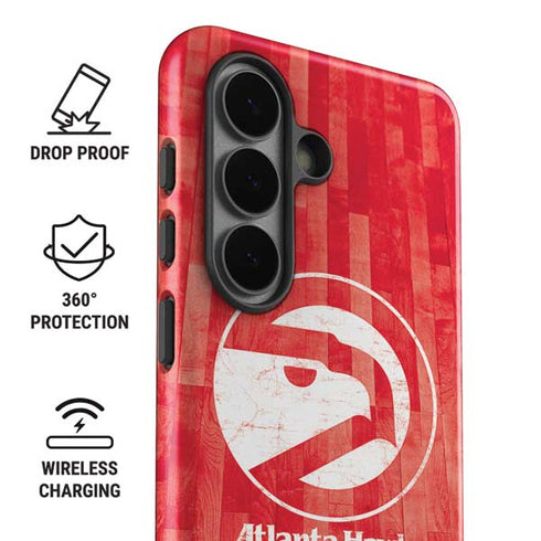 NBA Atlanta Hawks Hardwood Classics Galaxy S26 Plus Impact Case