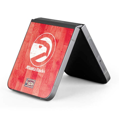 NBA Atlanta Hawks Hardwood Classics Galaxy Z Flip6 Skin