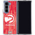 NBA Atlanta Hawks Hardwood Classics Galaxy Z Fold5 5G Clear Case