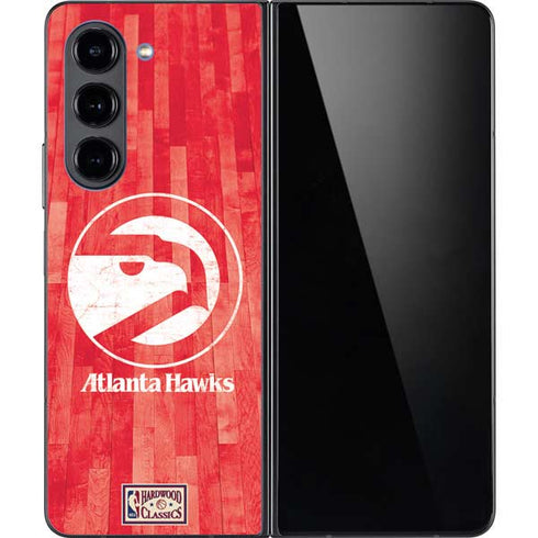 NBA Atlanta Hawks Hardwood Classics Galaxy Z Fold5 5G Skin
