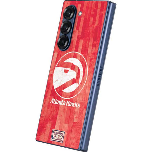 NBA Atlanta Hawks Hardwood Classics Galaxy Z Fold6 Skin