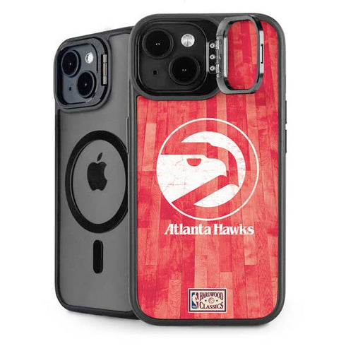 NBA Atlanta Hawks Hardwood Classics iPhone 15 Kickstand Case