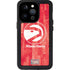 NBA Atlanta Hawks Hardwood Classics iPhone 15 Pro Waterproof Case