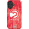 NBA Atlanta Hawks Hardwood Classics iPhone 16 Impact Case