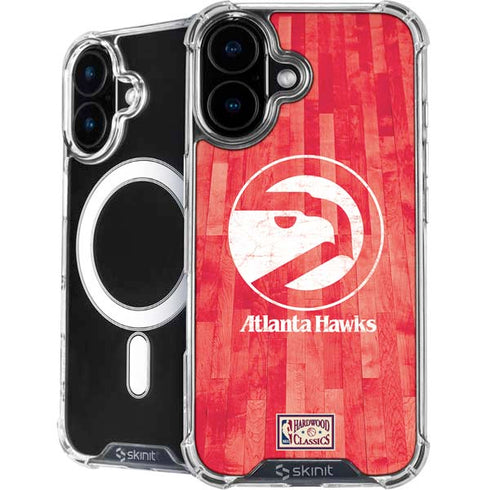 NBA Atlanta Hawks Hardwood Classics iPhone 16 MagSafe Case