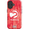 NBA Atlanta Hawks Hardwood Classics iPhone 16 Plus Impact Case