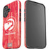 NBA Atlanta Hawks Hardwood Classics iPhone 16 Plus Impact Case