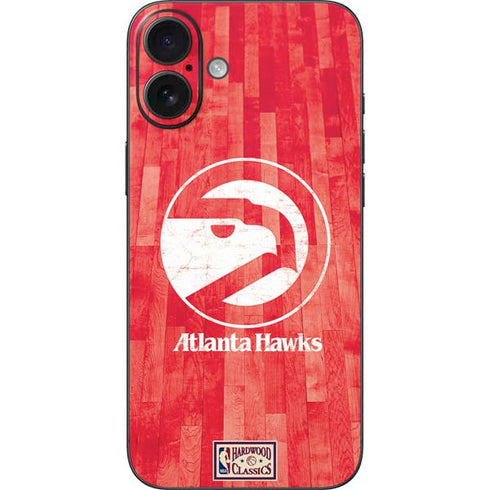 NBA Atlanta Hawks Hardwood Classics iPhone 16 Plus Skin
