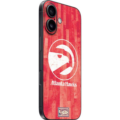 NBA Atlanta Hawks Hardwood Classics iPhone 16 Plus Skin