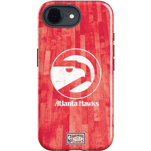 NBA Atlanta Hawks Hardwood Classics iPhone 16e Impact Case