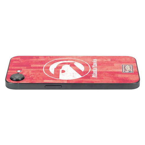 NBA Atlanta Hawks Hardwood Classics iPhone 16e Skin