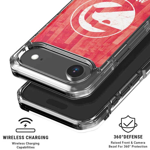 NBA Atlanta Hawks Hardwood Classics iPhone 17 Air Clear Case