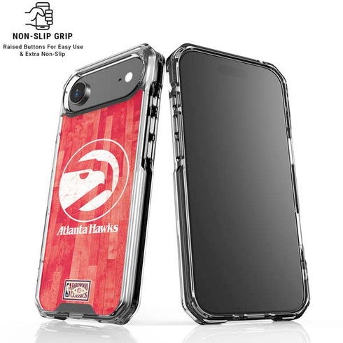 NBA Atlanta Hawks Hardwood Classics iPhone 17 Air Clear Case