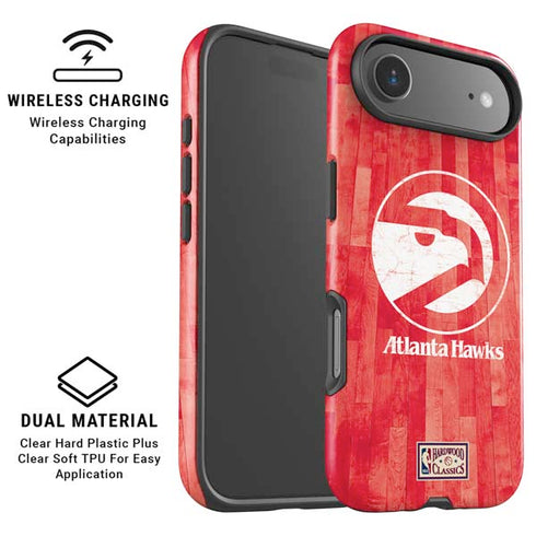 NBA Atlanta Hawks Hardwood Classics iPhone 17 Air Magsafe Impact Case