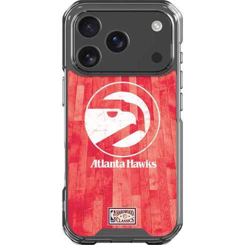 NBA Atlanta Hawks Hardwood Classics iPhone 17 Pro Clear Case