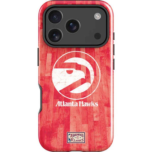 NBA Atlanta Hawks Hardwood Classics iPhone 17 Pro Impact Case