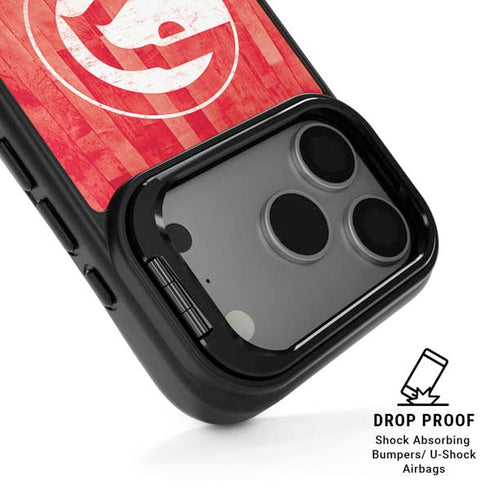 NBA Atlanta Hawks Hardwood Classics iPhone 17 Pro Kickstand Case