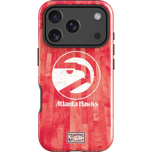 NBA Atlanta Hawks Hardwood Classics iPhone 17 Pro Max Impact Case