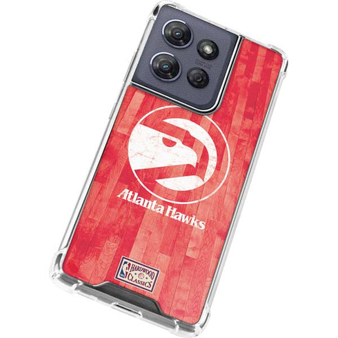NBA Atlanta Hawks Hardwood Classics Moto G Play 5G (2025) Clear Case