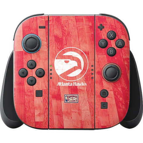 NBA Atlanta Hawks Hardwood Classics Nintendo Switch 2 (2025) Joy-Con Controller Skin