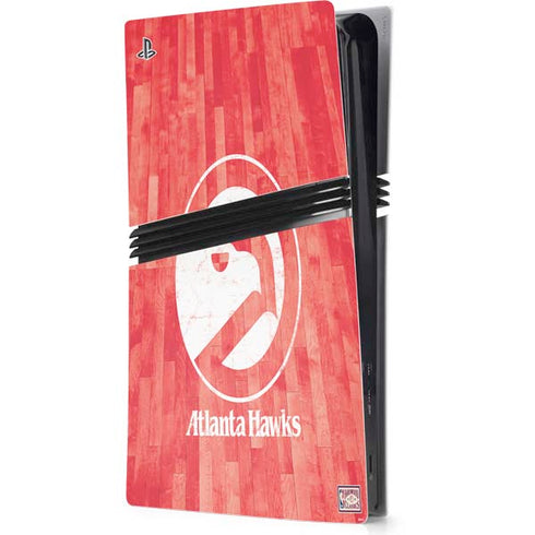 NBA Atlanta Hawks Hardwood Classics PS5 Pro Console Skin