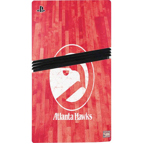 NBA Atlanta Hawks Hardwood Classics PS5 Pro Console Skin