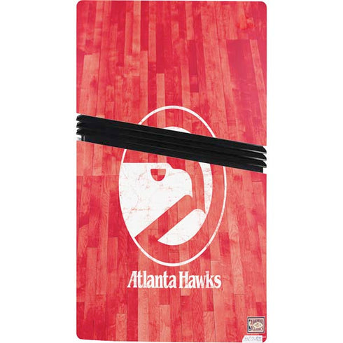 NBA Atlanta Hawks Hardwood Classics PS5 Pro Console Skin