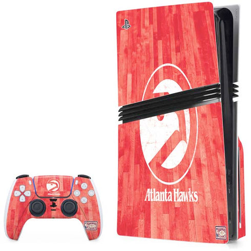 NBA Atlanta Hawks Hardwood Classics PS5 Pro Disk Bundle Skin