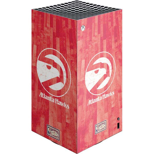 NBA Atlanta Hawks Hardwood Classics XBox Series X Digital Edition Console Skin