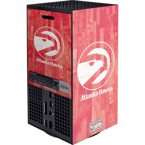 NBA Atlanta Hawks Hardwood Classics XBox Series X Digital Edition Console Skin