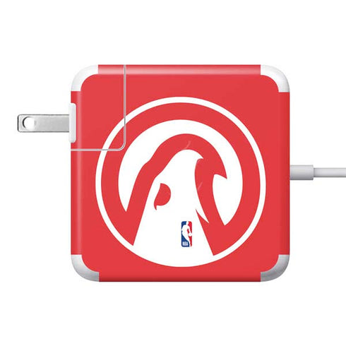 NBA Atlanta Hawks Largo Logo 85W Power Adapter (15 and 17 inch MacBook Pro Charger) Skin