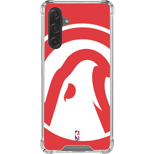 NBA Atlanta Hawks Largo Logo Galaxy A17 Clear Case