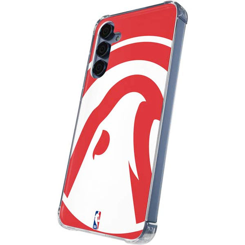 NBA Atlanta Hawks Largo Logo Galaxy A55 5G Clear Case