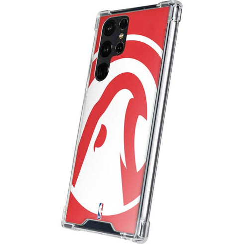 NBA Atlanta Hawks Largo Logo Galaxy S23 Ultra Clear Case