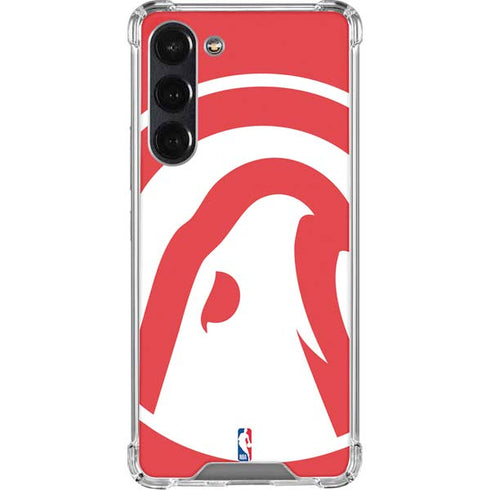 NBA Atlanta Hawks Largo Logo Galaxy S24 FE Clear Case